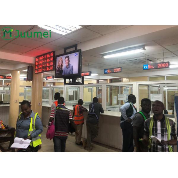 Dot Matrix Token LED Counter Display Bank Queue Number System