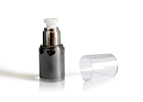 No Harmful Chemicals Airless Cosmetic Bottles Plastic Airless Bottle White