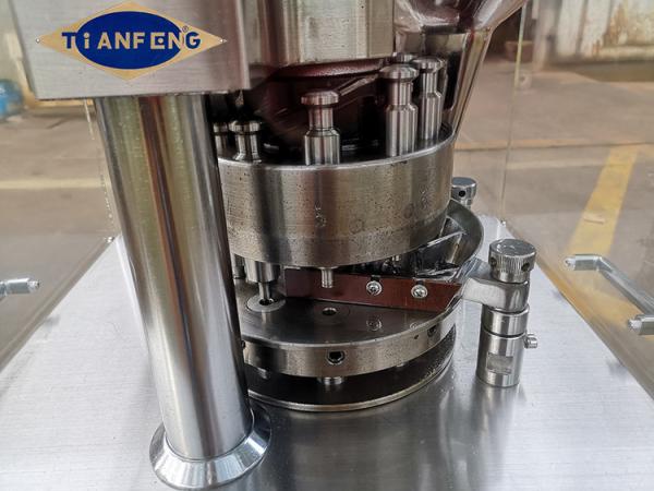 Pharmaceutical 1.5KW Lab Rotary Tablet Press Machine 9000pcs/H