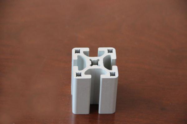 Drawbench 6061 6005 Industrial Aluminium Profile , Modular Aluminium Extrusion Profiles