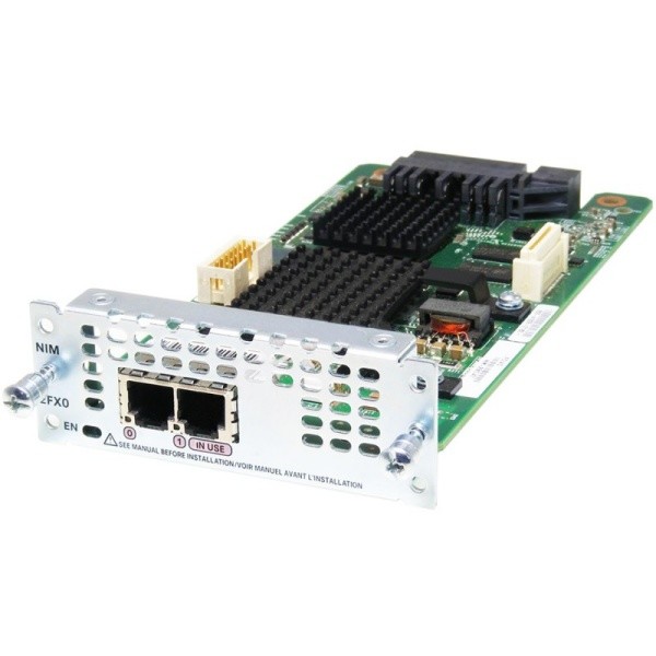 2FXO Ports For PSTN Backup & VoIP Integration Cisco NIM-2FXO Module