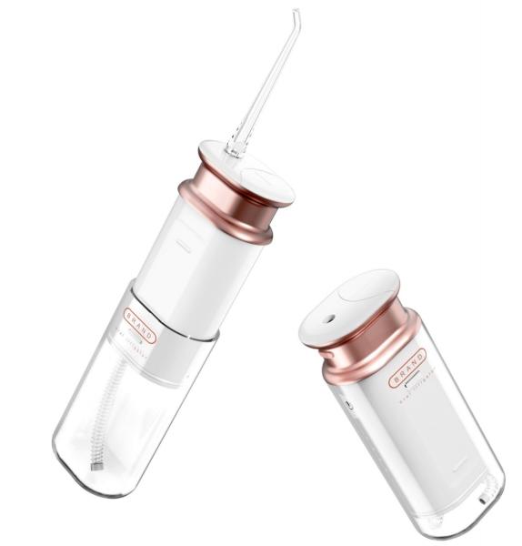 Collapsible IPX7 Cordless Rechargeable Water Flosser Oral Irrigator For Teeth Cleaning