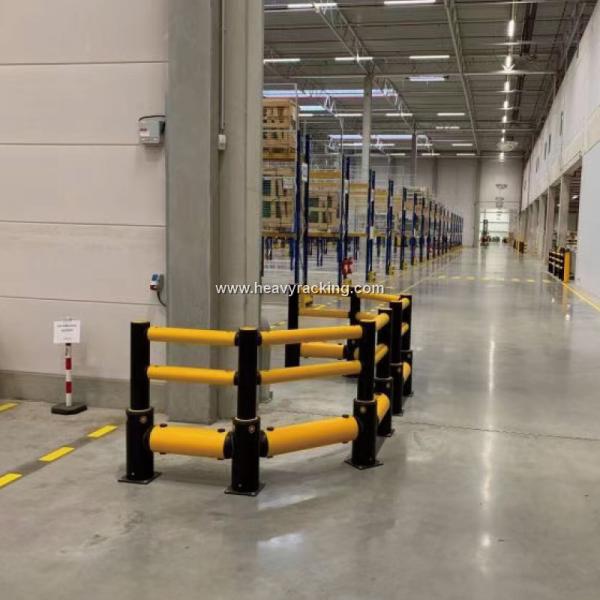 Combined Type Flexible Pedestrian Barrier  Anti-Collision Guardrails Warehouse Safety Barrier Traffic