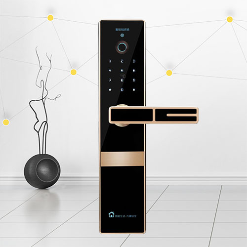 304 stainless steel breathing light fingerprint digital door lock