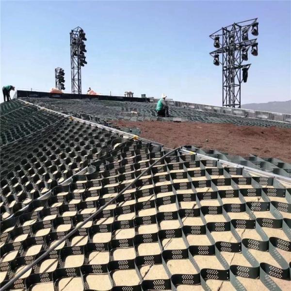 Smooth Surface HDPE Plastic Geo Cell Gravel Ground Grid Parking Geocell Web Road Paver Driveway for Driveways