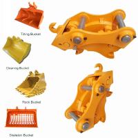 Safe High-effective Excavator Quick Coupler, Hydraulic Quick Hitch With Pins for cat hitachi komatsu sanny