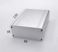 clôture électronique de anodisation d'extrusion en aluminium blanche de 88*38*120mm