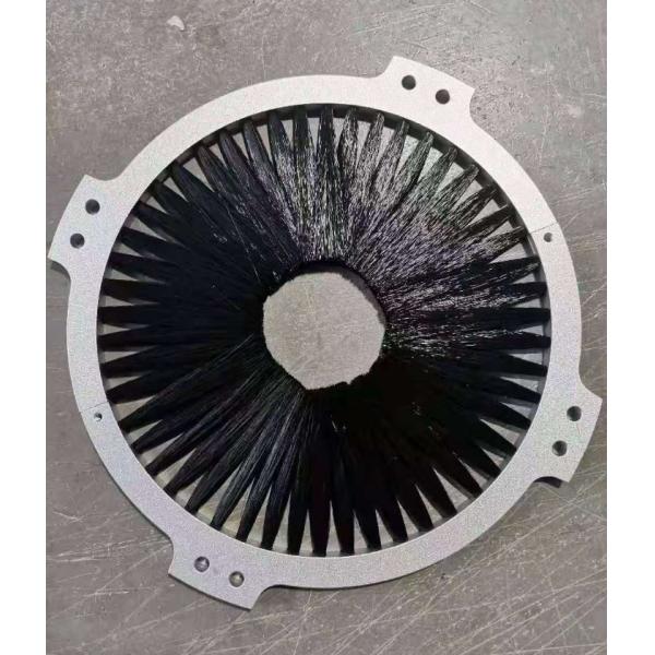 Половинная круглая щетка противостатические алюминиевые 2 для аксессуаров промышленного оборудования