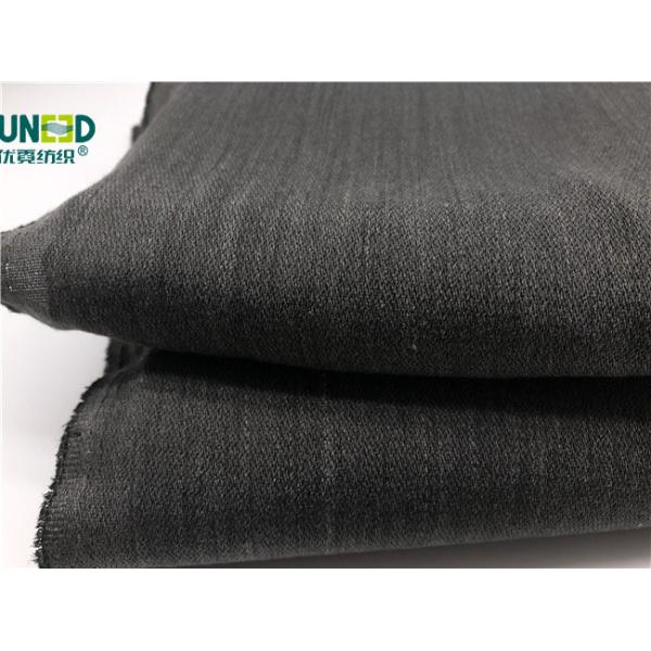 Viscose Polyester Water Jet Woven Interlining Super Soft Hand Feelining PA Coating