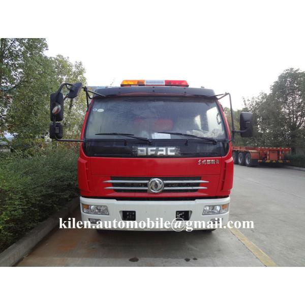 Dongfeng EQ1090 Fire Fighting Truck With Water Tank Euro 2 4X2 Drive Wheel