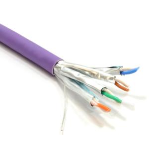 CAT6A SFTP Cable LSZH Shielded Bulk LAN Cable For Data Center Business