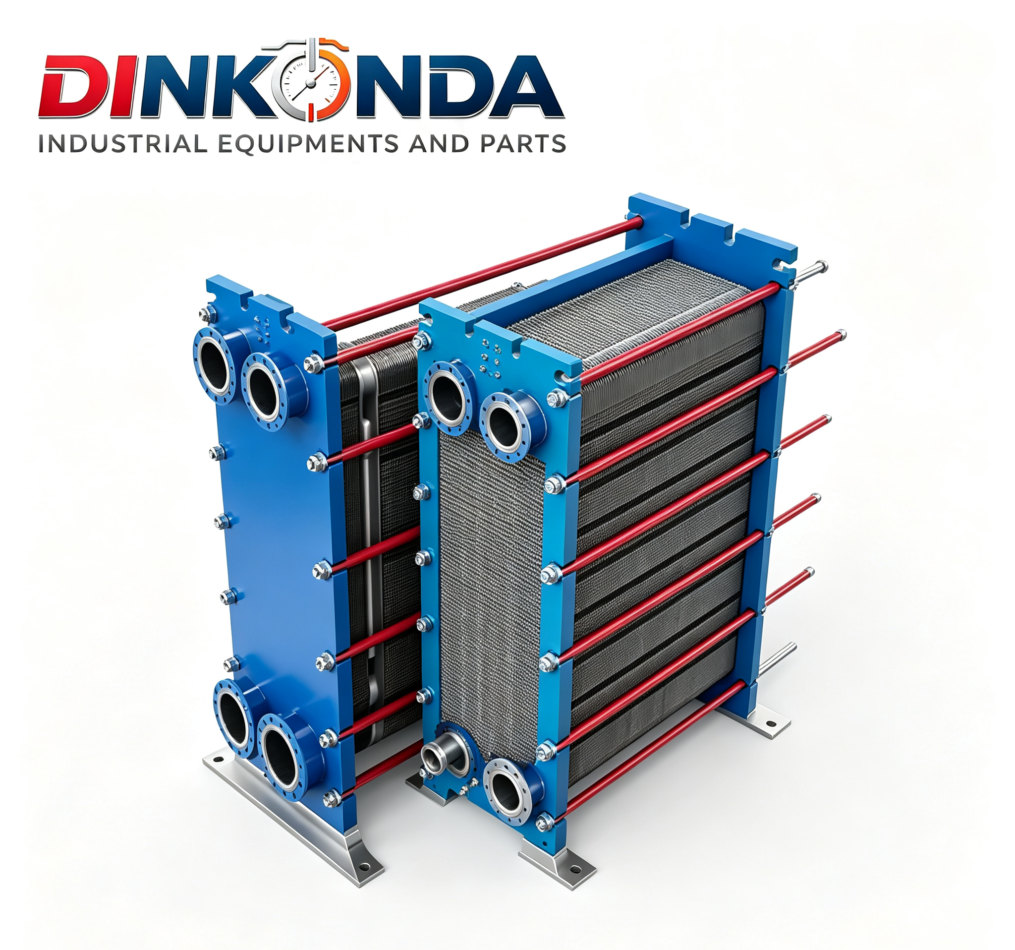 Demountable Gasket Power Plant Heat Exchangers PHE Chiller Plate Customized
