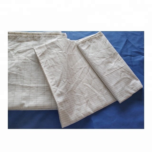 Luxurious Silver Thread Earthing Therapy Grounding Throw Blanket Pad Customized Bedding for Safety Ground Therapy Mattress