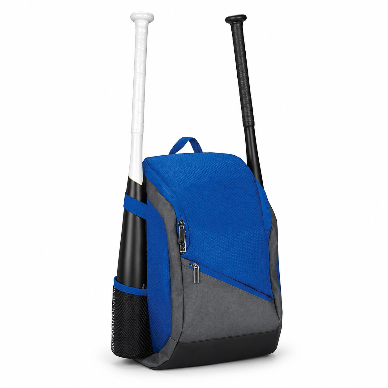 Youth Baseball & Softball Backpack with Bat Holders, Equipment Bag for T-Ball, Rec & Travel Teams, Gloves, Helmet & Gear