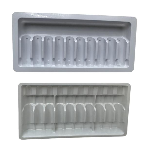 Pharmaceutical Water Injection Bottle Tray PET Vacuum Tray Customized Wholesale