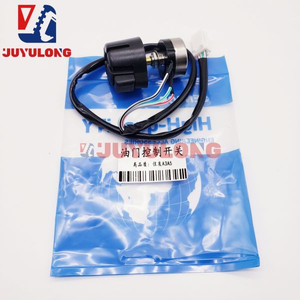 JUYULONG High Quality Throttle Control Switch for Sumitomo Sh120/210/240/350/360- A3/A5 Excavator Construction Machinery Parts