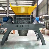 Máquina de trituración de doble eje para chatarra de metal trituradora de plástico trituradora de aluminio hierro acero trituración de máquina precio