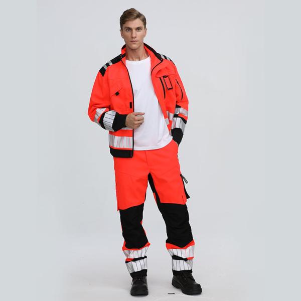 Chama da segurança - os ternos antiestáticos retardadores da soldadura do vestuário de proteção lubrificam o mecânico Workwear do gás