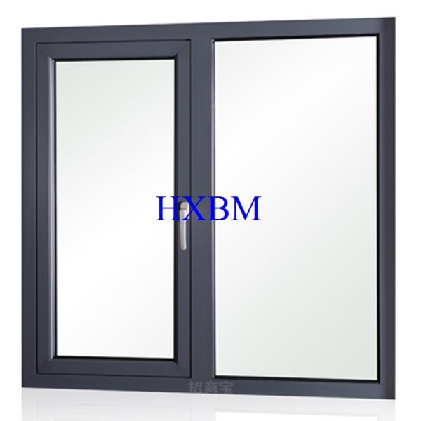 Окно Виндовс европейского стандарта алюминиевое прочное и сильное для строя дизайнеров