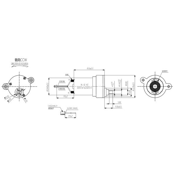 370 Gear Motor 32mm Plastic Gearbox 12 Volt DC Gear Reduction Motors For Robot Vacuum Cleaner
