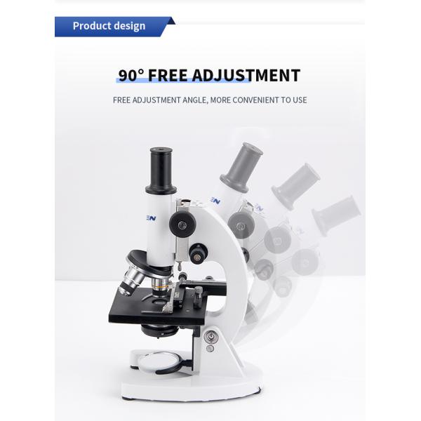 Portable Optical Microscope for Laboratory Teaching and Testing 1600x Magnification