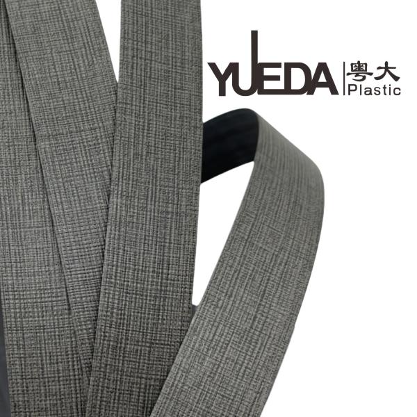 Stylish Gray Edge Banding Edging Strip For Kitchen Units Checkered Texture M9589