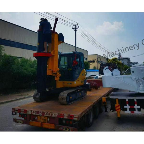 Hydraulic Compact Mini Rotary Pile Drilling Rig For Small Scale Drilling Operations