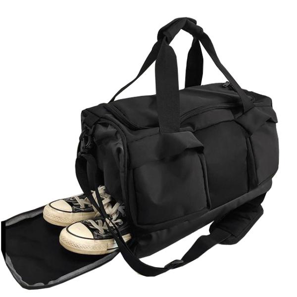 Length 50cm Sports Duffel Bag For Weekender Travel Carry On Tote Wear Resisting