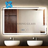 Le miroir libre d'en cuivre de miroir de salle de bains de LED a adapté aux besoins du client