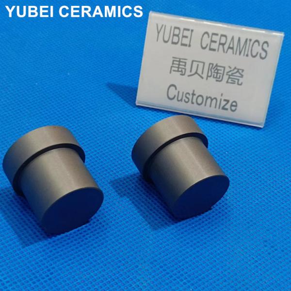 Custom Made Density Black SSic Ceramic Components For High Temperature Enviornment