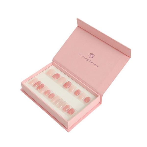 Artificial Nail Packaging Boxes Custom Printing Matt Lamination