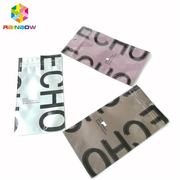 Aluminium Foil k Packing Bags Three Sided Sealed Plastic Empty Tea Pouch