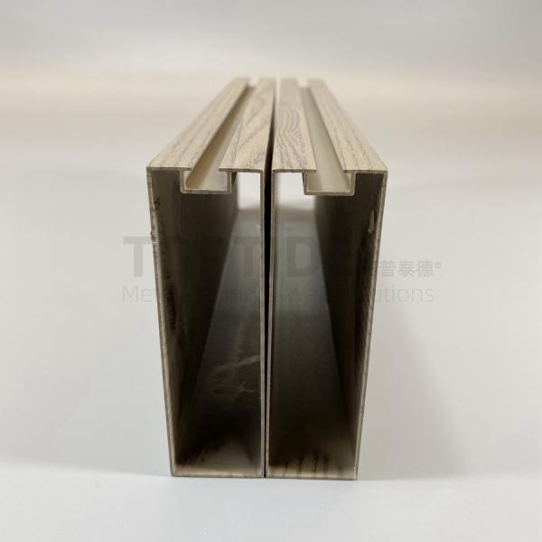 Custom Made Metal Suspended Linear Aluminium Drop Down Ceiling Grid