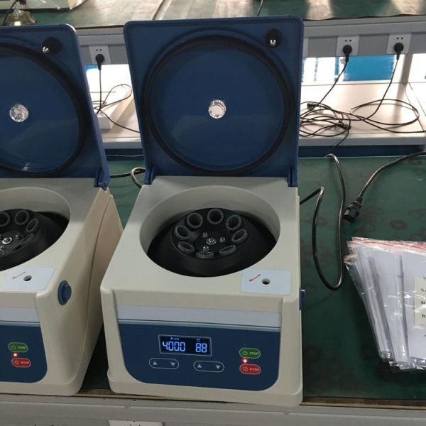 Portable PRP Centrifuge Machine with 4000 RPM and 1980xg RCF for Medical Use