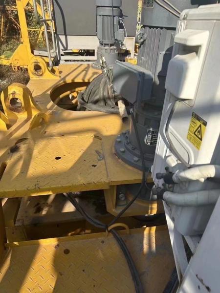 Grúas de torre usadas W7015-10e con carga máxima de 10T Entrega oportuna en 7-20 días hábiles