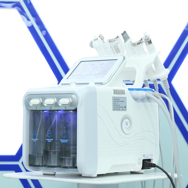 New arrival 6 handles hydro dermabrasion machine for skin whitening / acne treatment