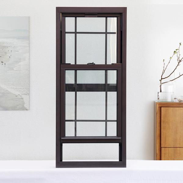 Double Hung Sash Aluminum Up Down Sliding Windows Vertical Style