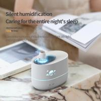 Aromatherapy Rocket Fire Flame Humidifier With Auto Shut Off 8 Hours Working Time