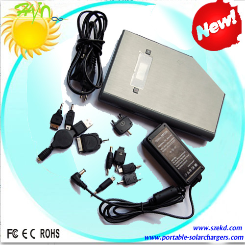 3.7V Lithium Ion Battery Portable USB Solar Charger For Laptop