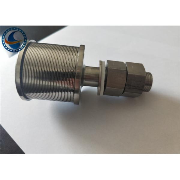 Wedge Wire Wrapped Screen Water Filter Nozzles Stainless Steel Slot 0.25mm