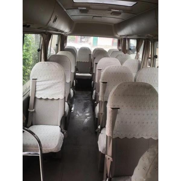 Commande 2017 utilisée de main gauche de kilomètre de sièges de Toyota 23 d'autobus de caboteur basse