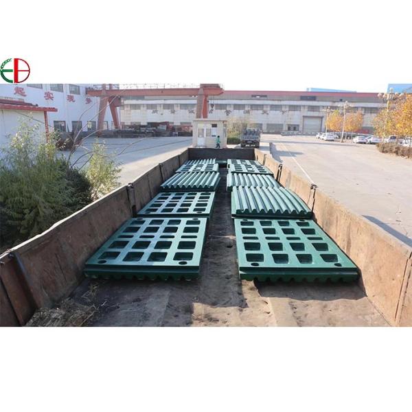 Высокая носка дробилки челюсти отливки стали марганца разделяет рабочую щеку фиксированных/качания рабочей щеки дробилки частей