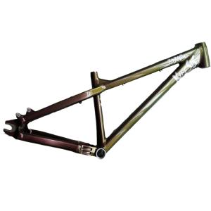 26er Aluminum BMX Dirt Jump Bike Frame Strengthened 100-120mm Travel