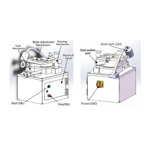 Bt300 CBN Insert Chamfering Machine