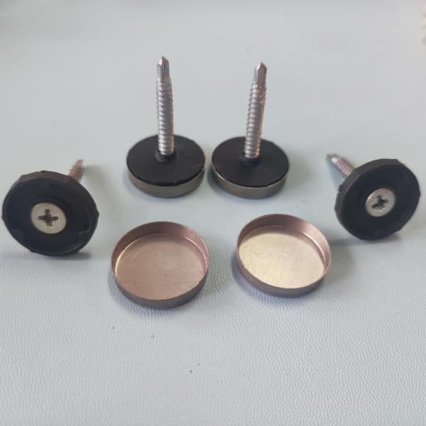 Anti Slip Plastic Furniture Glides Zinc Plated Chair Glider With Screw