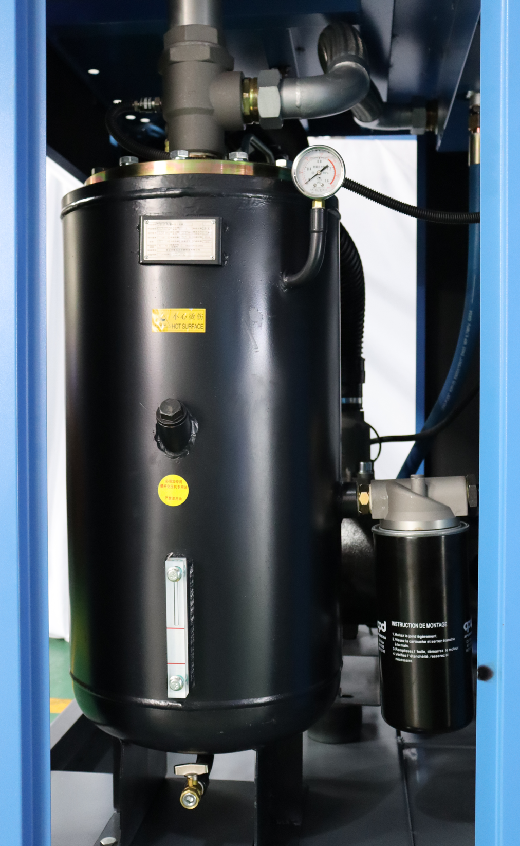 37KW Air-Cooling Oil Inject Screw Compressor