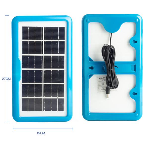 Portable Mobile Solar Lighting System With 3 LED Bulbs Emergency Solar Light Kit