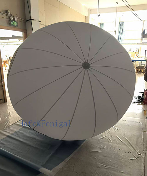 Custom Light-Up Inflatable Sphere with LED Lighting and Flexible Mounting Options