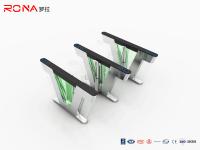 Porte d'oscillation de barrières de contrôle d'accès en verre organique AC220V avec des modes de dépassement multi