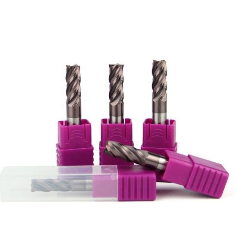 HRC60 Solid Tungsten Carbide End Mill Milling Cutter PML-4F-D1.0S, PML-4EL-D3.0-G